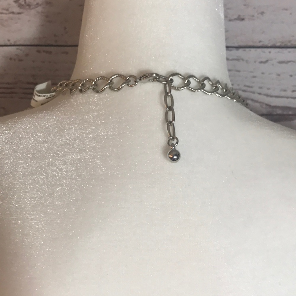 NWT! NATASHA - Rhinestone Necklace - Picture 3 of 3
